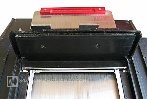 6x12 roll film back inside view