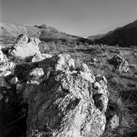 Darabad montain stone, developing with monobath