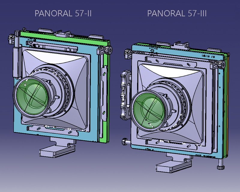 Catia Software Panoral 57 Ver.III vs Panoral 57-II