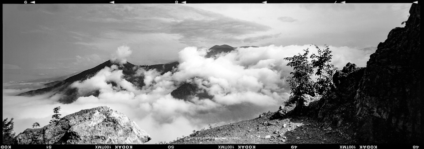 Clouds in the mountains of Mazandaran Province
