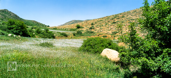 Shurab village, with wide plains, روستای شورآب، با دشتهای پهناور