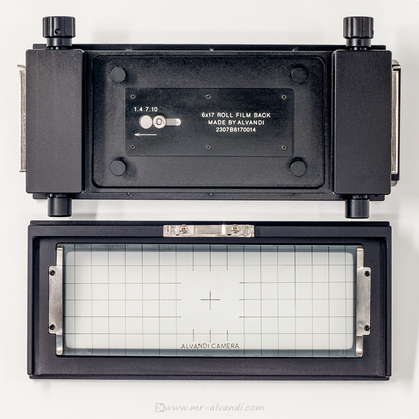 ALVANDI Panoral 617 version roll film back