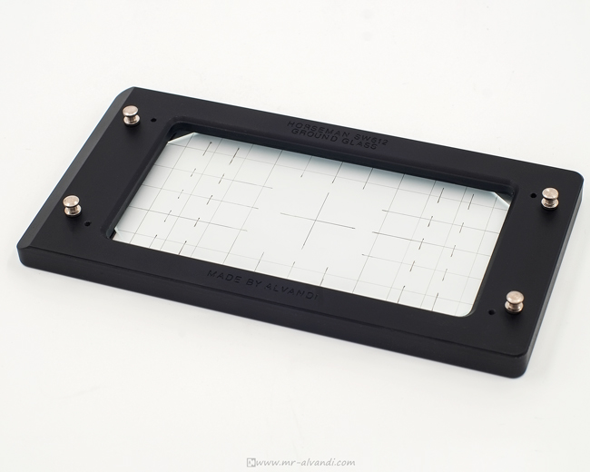 ALVANDI-Horseman SW612 ground glass back side