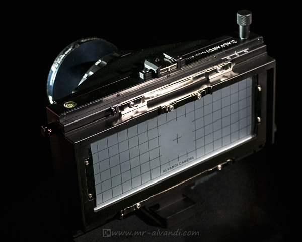 Panoral 617 Ver II Panoramic 6x17cm camera Ground Glass part